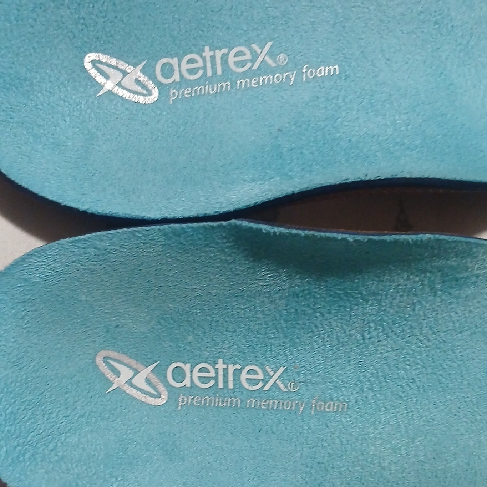 Aetrex Blue Memory Foam Insoles
